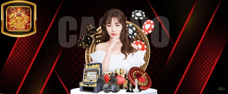 Roleta e blackjack 05x